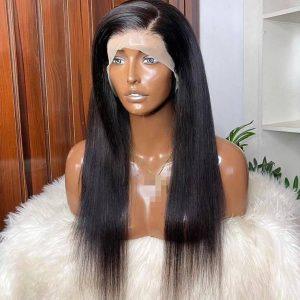 Full Frontal Human Hair Blend Wig