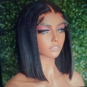 HD Lace Blunt Cut Bob12 inches