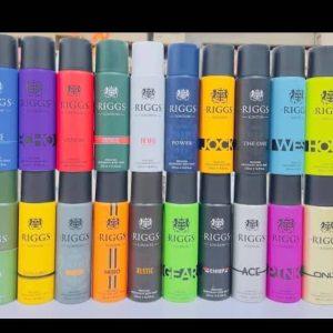 Riggs London Deodorant Body Spray Collection