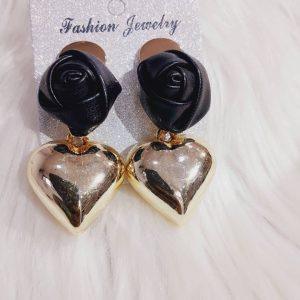 Heart Drop Earring