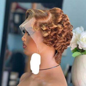 Retro Wave Luxe 13x4 Short Finger Wave Lace Wig