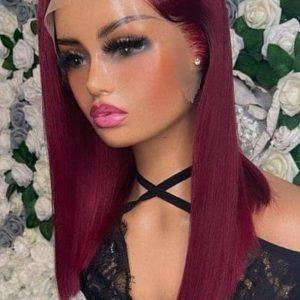 14‑Inch Full Frontal Bob Wig