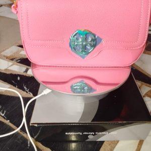 Elegant Faux Leather Crossbody Bag
