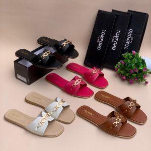 Tom Ford-Inspired Chic Slip-On Sandals