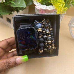Vibrant Watch & Bracelet Stack Set