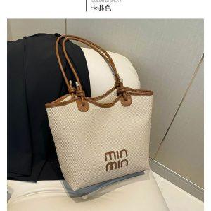Min Min Casual Elegance Tote Bag