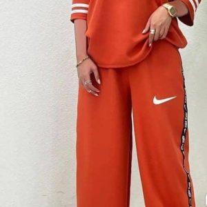 Nike-Inspired Two-Piece Oversized Tracksuit Set (Unisex Fit)
