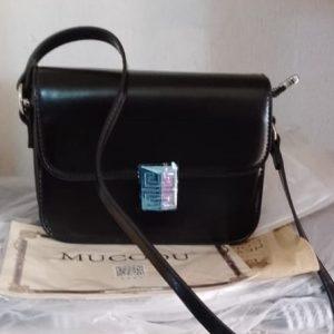 Muccopu Classic Black Crossbody Bag