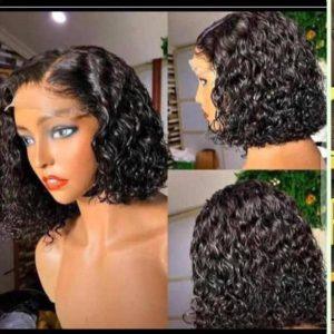 Loose Deep 4x4 Closure Bob Wig – Natural Curls, Effortless Charm