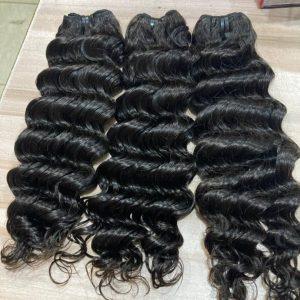 Luxury Deep Wave Human Hair Bundles – 100% Virgin Hair