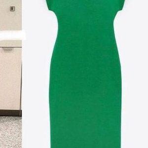 Sleek Sculpt Midi Dress