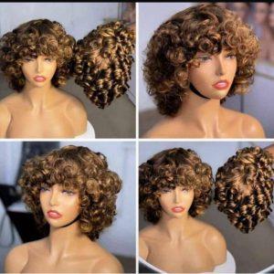 Sassy Curls Ombre Bob Wig SDD