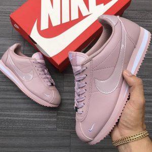 Nike Cortez Classic Leather Sneakers - Rose Blush Edition