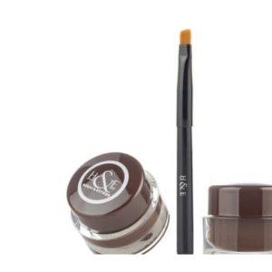 H&E Brow Definer Pomade & Precision Brush Set