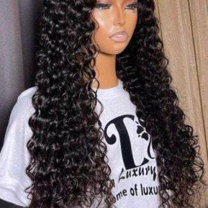 Luxury 4*4 Deep Wave Lace Front Wig