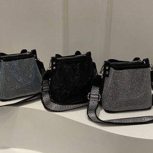 Glam Crystal Rhinestone Crossbody Bags