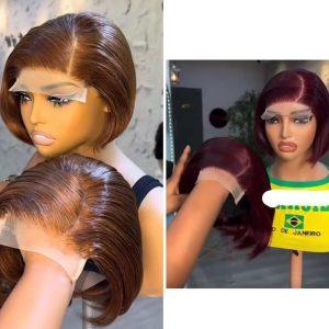 Premium 4×4 Lace Closure Bob Wig