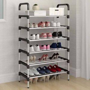 6-Tier Multi‑Purpose Shoe Rack Organizer