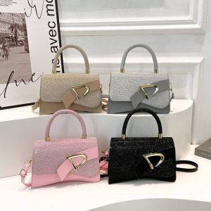 D-Buckle Luxury Mini Handbag