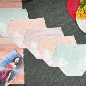 Women’s High-Waist Seamless Cotton Panties