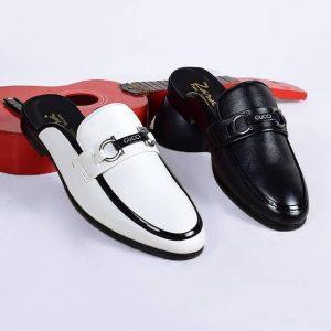 Premium Designer-Inspired Unisex Leather Mules
