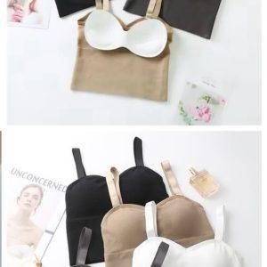 Premium Seamless Padded Cami Top (Adjustable Straps)