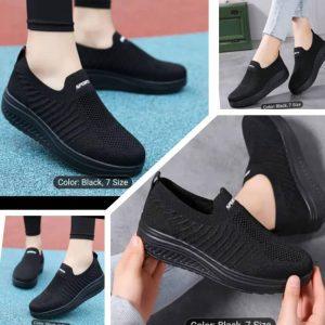 Women’s Breathable Lightweight Slip-On Walking Sneakers