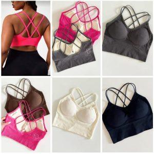 The Ultimate Cotton Spandex Cross Strap Bralette
