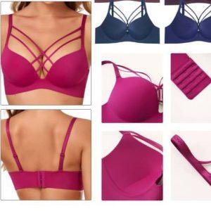 Women’s Strappy Front Push-Up Bra