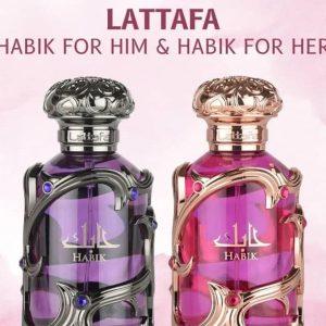 Lattafa Habik for Him and Habik for Her Perfume Set