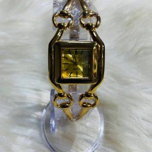 Luxury Women’s Gold-Plated Fashion Wristwatch