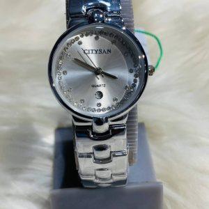 CITYSAN Elegant Crystal Quartz Wristwatch