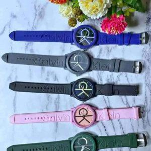 Premium Silicone Strap Fashion C.K Wristwatch