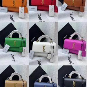 Luxury YSL-Inspired Top Handle Nike Designer Handbag
