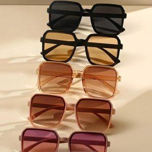Trendy Square Retro Sunglasses