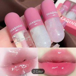 2-in-1 Hydrating And Plumping Lip Gloss (SHAQINUO Style)