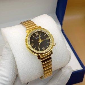 Luxury Gold Bracelet Wristwatch