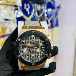Luxury Chronograph-Inspired Hublot Wristwatch For Men