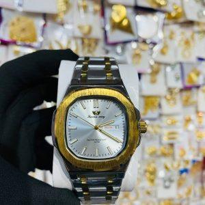 Two-tone Stainless Steel Wristwatch