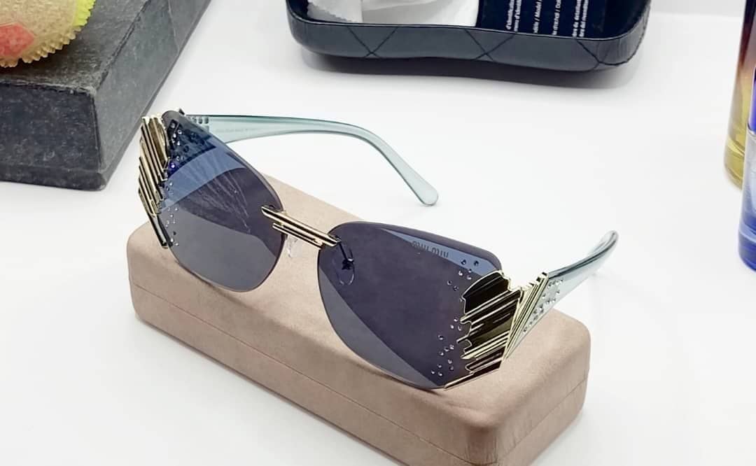 Luxury Designer-Inspired Rimless Geometric Fashion Sunglasses - Image 6
