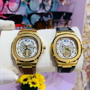 Luxury Automatic-Style Successway Rubber Wristwatch