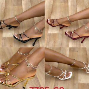 Luxury Strappy Stiletto Heel Sandals